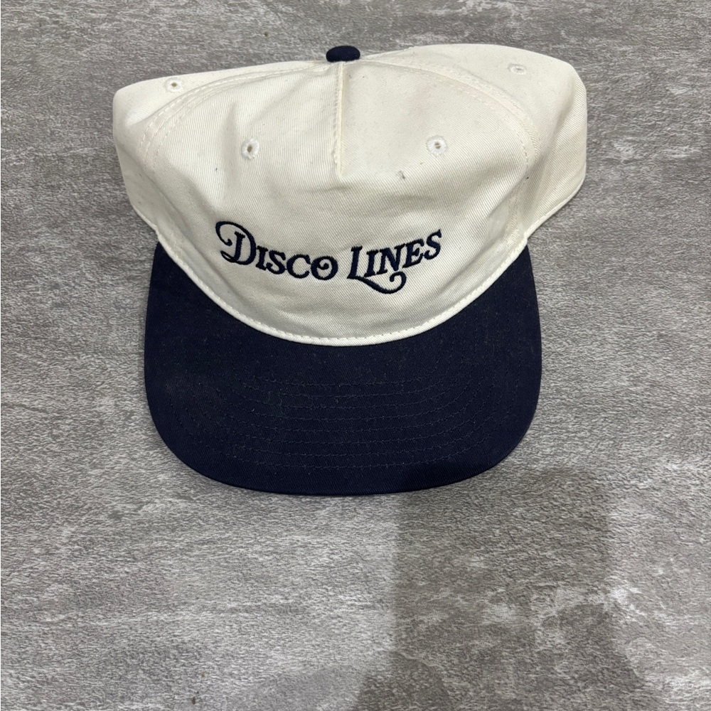 Two-Tone Disco Lines SnapBack